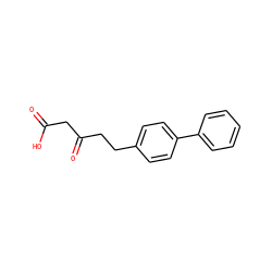 O=C(O)CC(=O)CCc1ccc(-c2ccccc2)cc1 ZINC000045285094