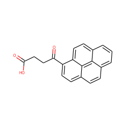 O=C(O)CCC(=O)c1ccc2ccc3cccc4ccc1c2c34 ZINC000000154888