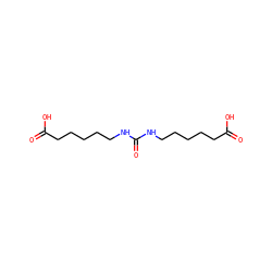 O=C(O)CCCCCNC(=O)NCCCCCC(=O)O ZINC000004578891