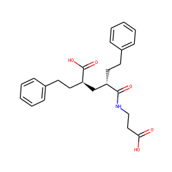 O=C(O)CCNC(=O)[C@@H](CCc1ccccc1)C[C@@H](CCc1ccccc1)C(=O)O ZINC000026571083