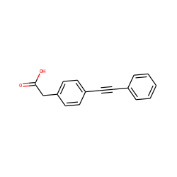 O=C(O)Cc1ccc(C#Cc2ccccc2)cc1 ZINC000095595181