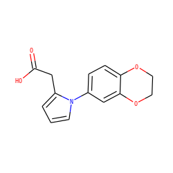 O=C(O)Cc1cccn1-c1ccc2c(c1)OCCO2 ZINC000028825662