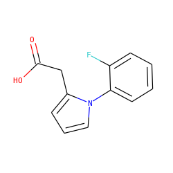 O=C(O)Cc1cccn1-c1ccccc1F ZINC000028825664