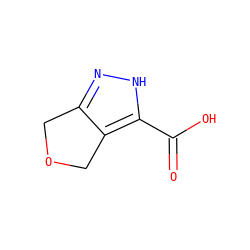 O=C(O)c1[nH]nc2c1COC2 ZINC000027313841