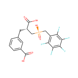 O=C(O)c1cccc(C[C@@H](C[P@](=O)(O)Cc2c(F)c(F)c(F)c(F)c2F)C(=O)O)c1 ZINC000013686697