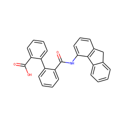 O=C(O)c1ccccc1-c1ccccc1C(=O)Nc1cccc2c1-c1ccccc1C2 ZINC000001717012