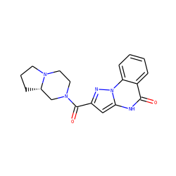 O=C(c1cc2[nH]c(=O)c3ccccc3n2n1)N1CCN2CCC[C@H]2C1 ZINC000043059914