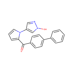 O=C(c1ccc(-c2ccccc2)cc1)c1cccn1-c1cnn(O)c1 ZINC000096282646