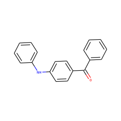 O=C(c1ccccc1)c1ccc(Nc2ccccc2)cc1 ZINC000013531328