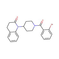 O=C(c1ccccc1O)N1CCC(N2C(=O)CCc3ccccc32)CC1 ZINC000013832030