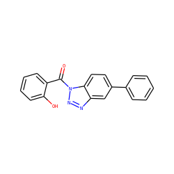 O=C(c1ccccc1O)n1nnc2cc(-c3ccccc3)ccc21 ZINC000036433096