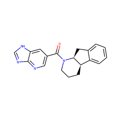 O=C(c1cnc2nc[nH]c2c1)N1CCC[C@@H]2c3ccccc3C[C@@H]21 ZINC000096169424