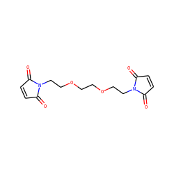 O=C1C=CC(=O)N1CCOCCOCCN1C(=O)C=CC1=O ZINC000002572930