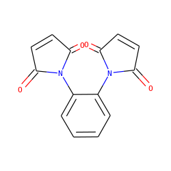 O=C1C=CC(=O)N1c1ccccc1N1C(=O)C=CC1=O ZINC000000096913