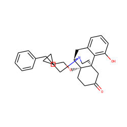 O=C1CC[C@@]2(OCCCc3ccccc3)[C@H]3Cc4cccc(O)c4[C@@]2(CCN3CC2CC2)C1 ZINC000003960040
