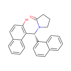 O=C1CCCN1[C@H](c1cccc2ccccc12)c1c(O)ccc2ccccc12 ZINC001772650833