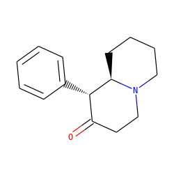 O=C1CCN2CCCC[C@@H]2[C@H]1c1ccccc1 ZINC000028645438