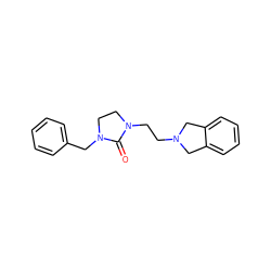 O=C1N(CCN2Cc3ccccc3C2)CCN1Cc1ccccc1 ZINC000043013288