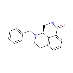 O=C1NC[C@H]2c3c(cccc31)CCN2Cc1ccccc1 ZINC000045347794