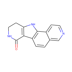 O=C1NCCc2[nH]c3c(ccc4cnccc43)c21 ZINC000006745961