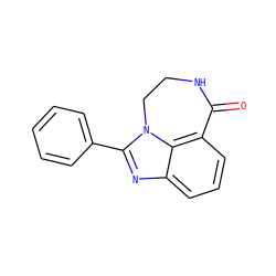 O=C1NCCn2c(-c3ccccc3)nc3cccc1c32 ZINC000000026816