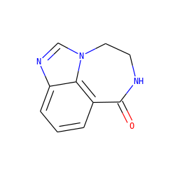 O=C1NCCn2cnc3cccc1c32 ZINC000013858421