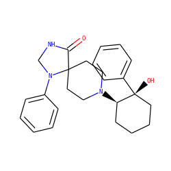 O=C1NCN(c2ccccc2)C12CCN([C@@H]1CCCC[C@@]1(O)c1ccccc1)CC2 ZINC000028563771