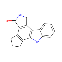 O=C1NCc2c1c1c(c3[nH]c4ccccc4c23)CCC1 ZINC000028568776