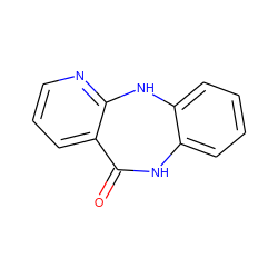O=C1Nc2ccccc2Nc2ncccc21 ZINC000000382835