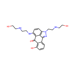 O=C1c2c(O)cccc2-c2nn(CCNCCO)c3ccc(NCCNCCO)c1c23 ZINC000001583637