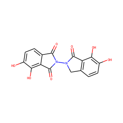 O=C1c2c(ccc(O)c2O)CN1N1C(=O)c2ccc(O)c(O)c2C1=O ZINC000028967013