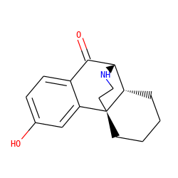 O=C1c2ccc(O)cc2[C@@]23CCCC[C@H]2[C@@H]1NCC3 ZINC000013532250