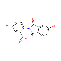 O=C1c2ccc(O)cc2C(=O)N1c1ccc(O)cc1[N+](=O)[O-] ZINC000028818125