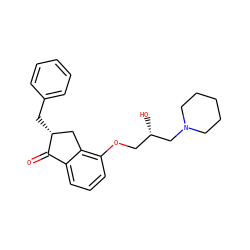 O=C1c2cccc(OC[C@H](O)CN3CCCCC3)c2C[C@H]1Cc1ccccc1 ZINC000040584902