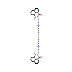 O=C1c2cccc3cccc(c23)C(=O)N1CCCNCCCCCCCCCNCCCN1C(=O)c2cccc3cccc(c23)C1=O ZINC000028641937