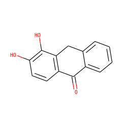 O=C1c2ccccc2Cc2c1ccc(O)c2O ZINC000013606495