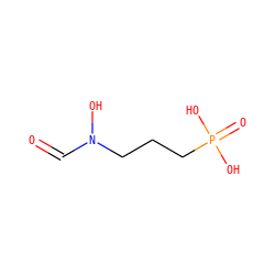 O=CN(O)CCCP(=O)(O)O ZINC000012502867