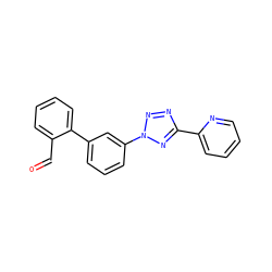 O=Cc1ccccc1-c1cccc(-n2nnc(-c3ccccn3)n2)c1 ZINC000028396657