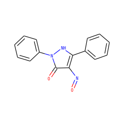 O=Nc1c(-c2ccccc2)[nH]n(-c2ccccc2)c1=O ZINC000100552693