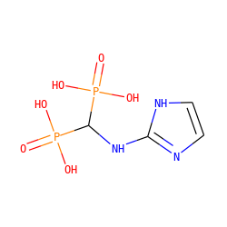 O=P(O)(O)C(Nc1ncc[nH]1)P(=O)(O)O ZINC000026746579