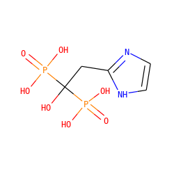O=P(O)(O)C(O)(Cc1ncc[nH]1)P(=O)(O)O ZINC000026738132