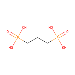 O=P(O)(O)CCCP(=O)(O)O ZINC000031962397