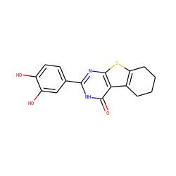 O=c1[nH]c(-c2ccc(O)c(O)c2)nc2sc3c(c12)CCCC3 ZINC000072591851