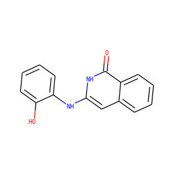 O=c1[nH]c(Nc2ccccc2O)cc2ccccc12 ZINC000136836495