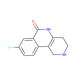 O=c1[nH]c2c(c3ccc(F)cc13)CNCC2 ZINC000013536325