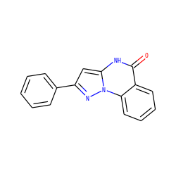 O=c1[nH]c2cc(-c3ccccc3)nn2c2ccccc12 ZINC000043017698