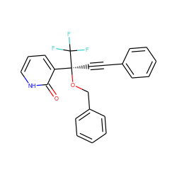 O=c1[nH]cccc1[C@](C#Cc1ccccc1)(OCc1ccccc1)C(F)(F)F ZINC000005974554