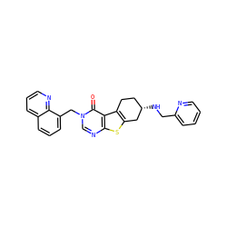 O=c1c2c3c(sc2ncn1Cc1cccc2cccnc12)C[C@@H](NCc1ccccn1)CC3 ZINC001772635142
