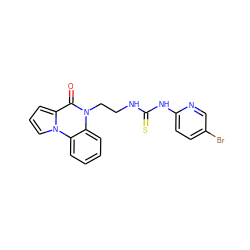 O=c1c2cccn2c2ccccc2n1CCNC(=S)Nc1ccc(Br)cn1 ZINC000013861554