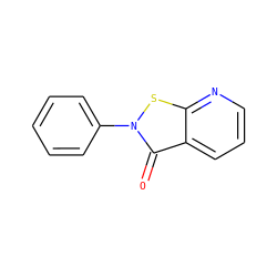 O=c1c2cccnc2sn1-c1ccccc1 ZINC000002507626
